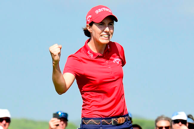 Carlota Ciganda particip&oacute; en el Aramco Team Series, torneo del Tour Europeo Femenino